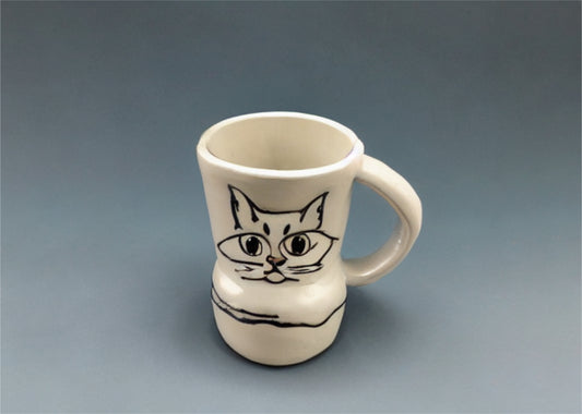 AIが生成した猫のマグカップ