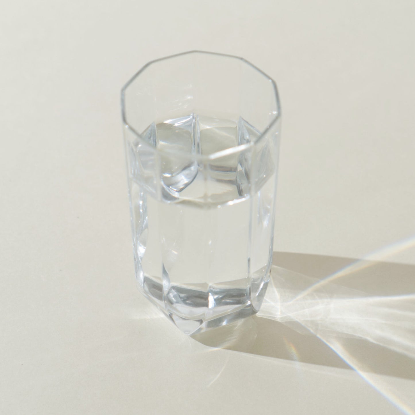 POLYGON GLASS CUP