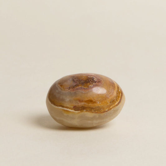 EGG OBJECT ONYX BEIGE