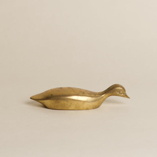 BRASS OBJECT DUCK