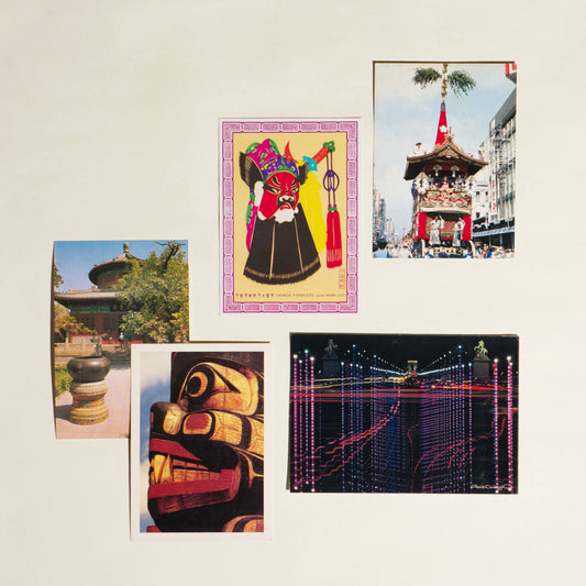 POSTCARD 5 PCS SET -B-