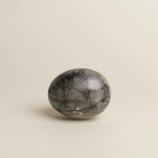 EGG OBJECT MARBLE GRAY